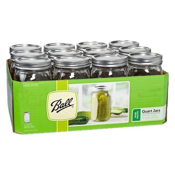 Ball BG10639 Widemth Canning Jar - 1x12 CT BA40262 - main